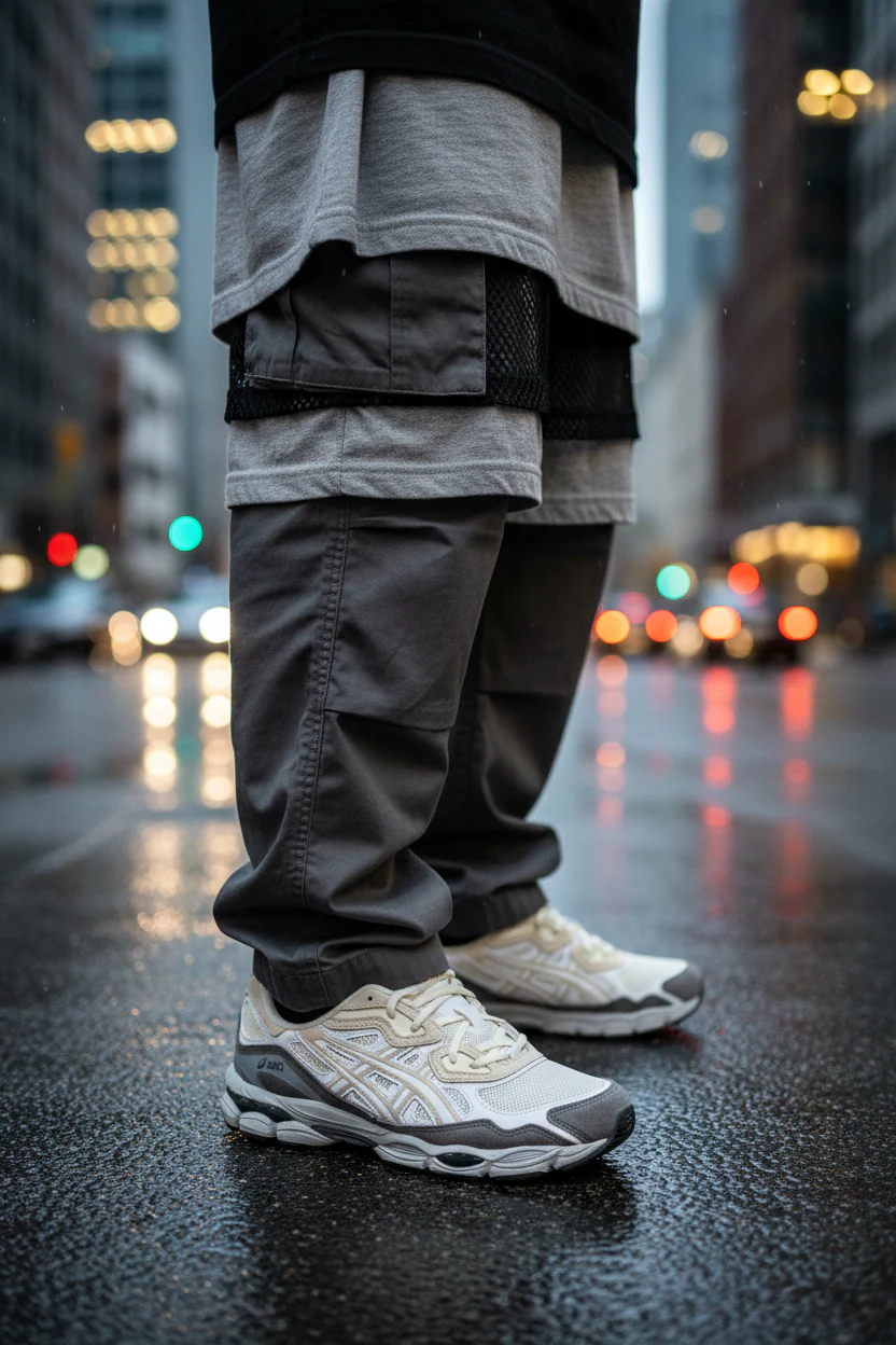 ASICS Gel-NYC Cream White - Image 9