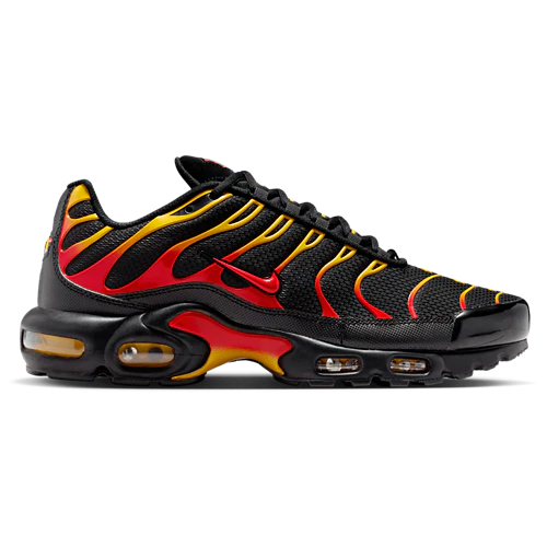 Nike Air Max Plus Tuned 1 Black University Gold Red