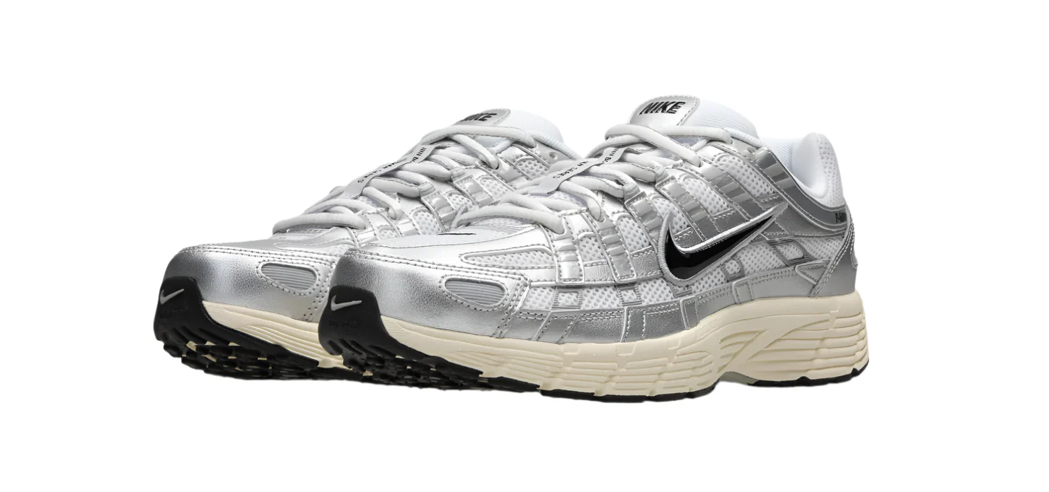 Nike P-6000 Metallic Flat Silver - Image 2